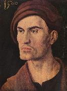 Albrecht Durer Portrat eines jungen Mannes oil on canvas